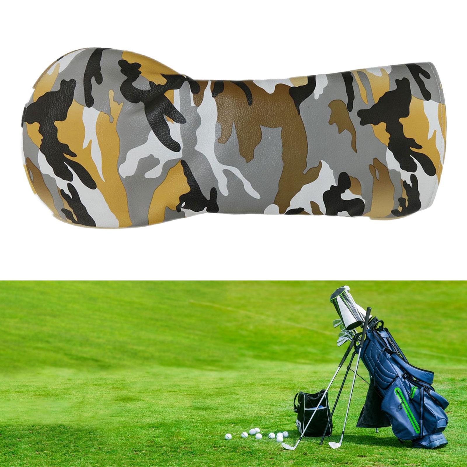 Golf Head Covers for Golf Clubs Golf Headcover Durable Scratch Resistant  PU Golf Wood Headcovers for Golf Accessories Golfer Gift