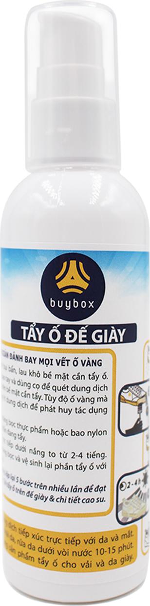 Dung dịch tẩy ố đế giày và các chi tiết bằng chất liệu cao su - buybox - BBPK73 - 100ml