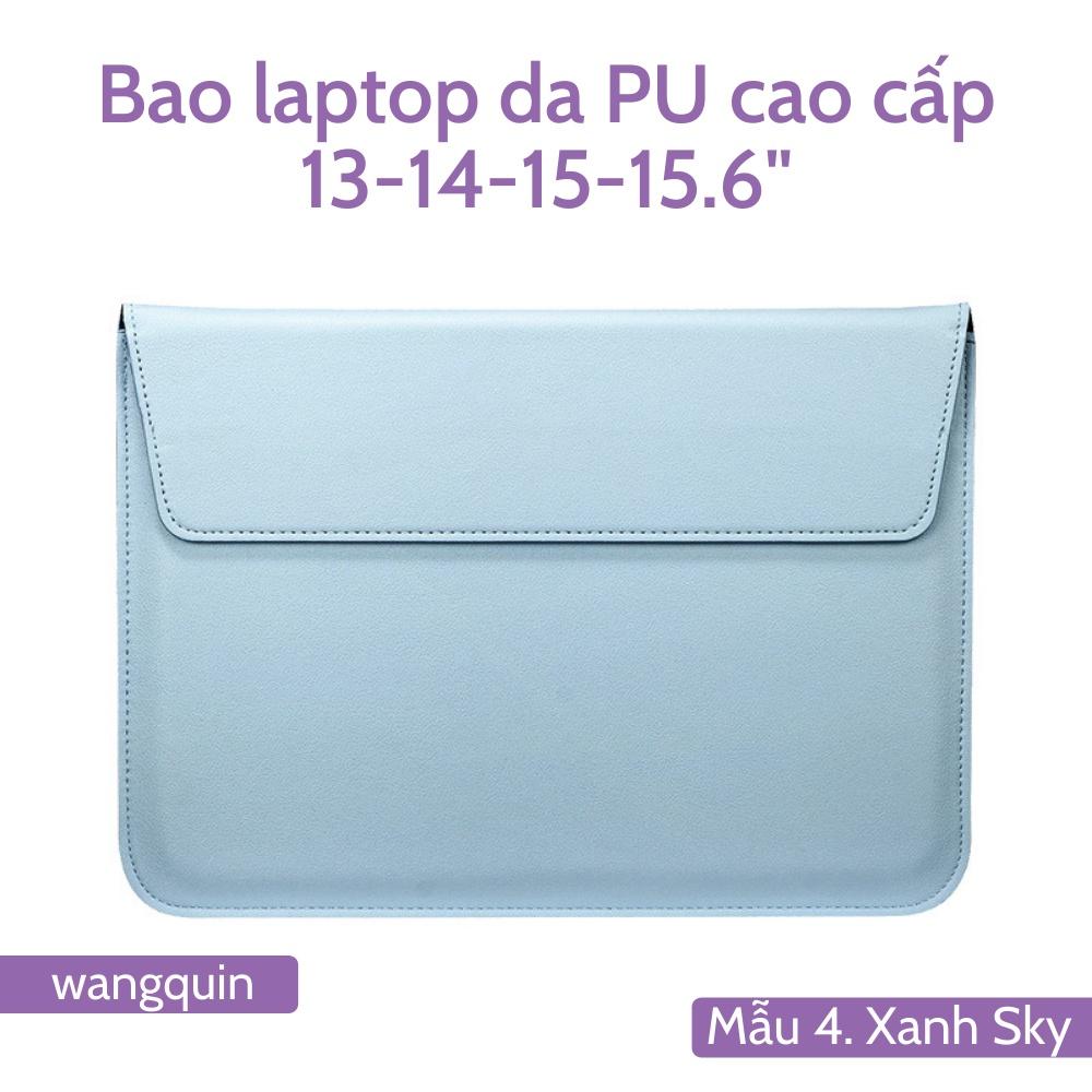 Túi đựng bảo vệ tích hợp giá đỡ cho MacPro Asus Acer 11.6&quot; / 13.3&quot; / 14&quot; / 14.6&quot; Da PU cao cấp nhiều màu Bao Laptop