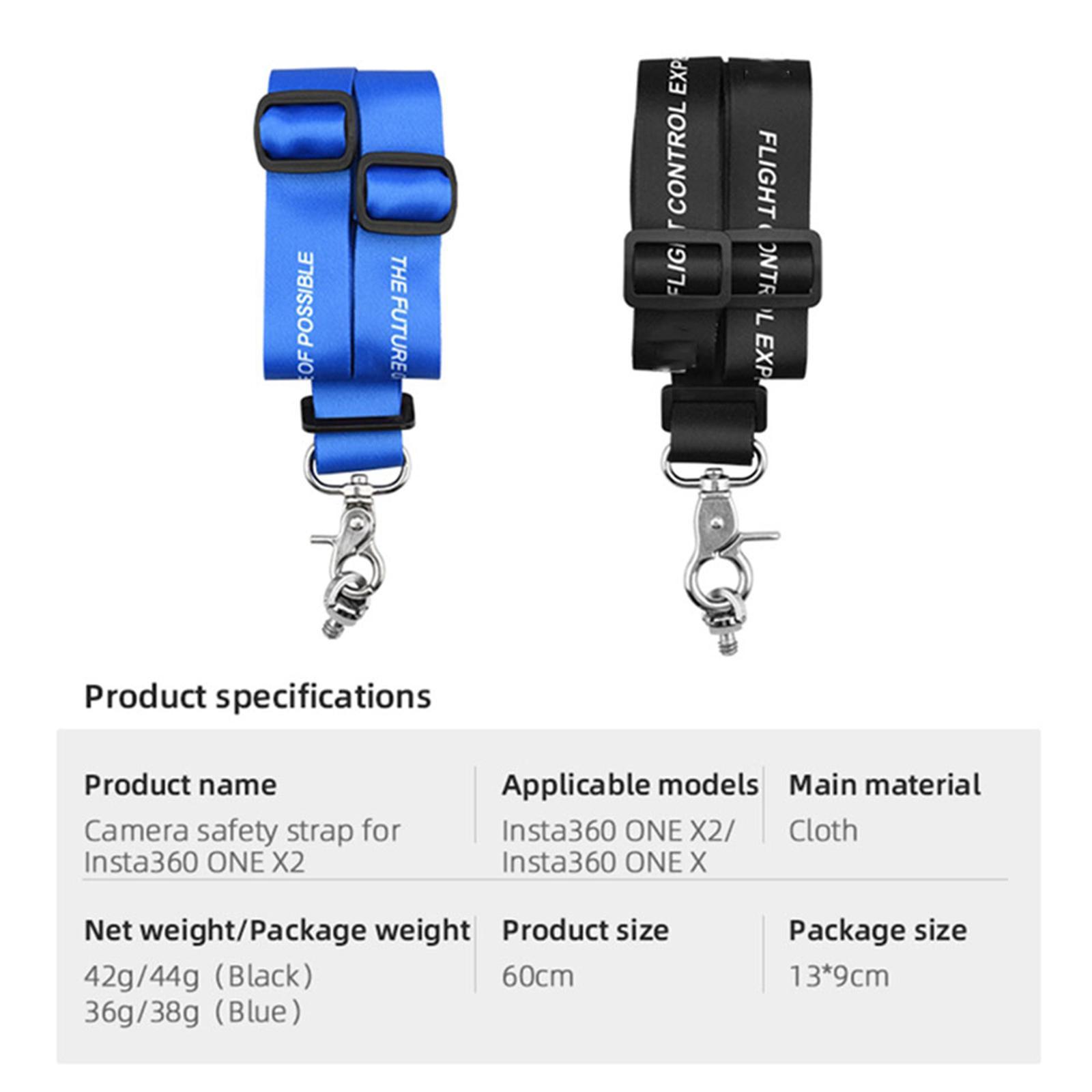 Neck Strap Camera Lanyard For ONE X/X2 Kit Blue