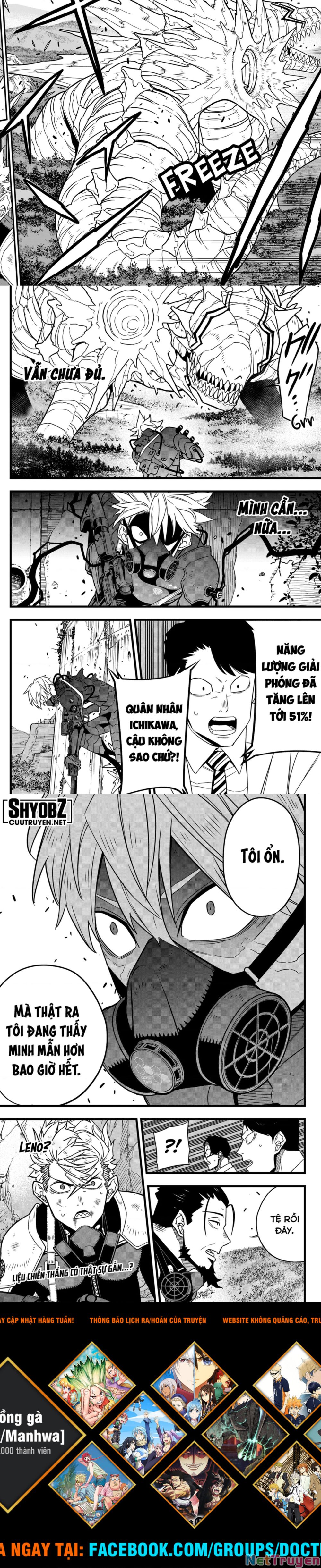 hôm nay - tôi hóa kaiju chapter 61 3