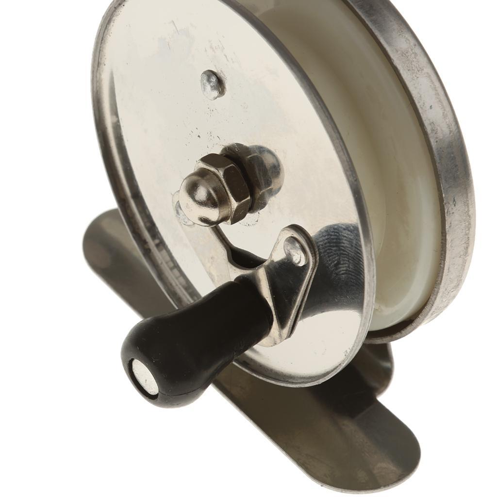 Mini Durable Aluminum Alloy Saltwater Sea Ice Fishing Reel Spinning Reel