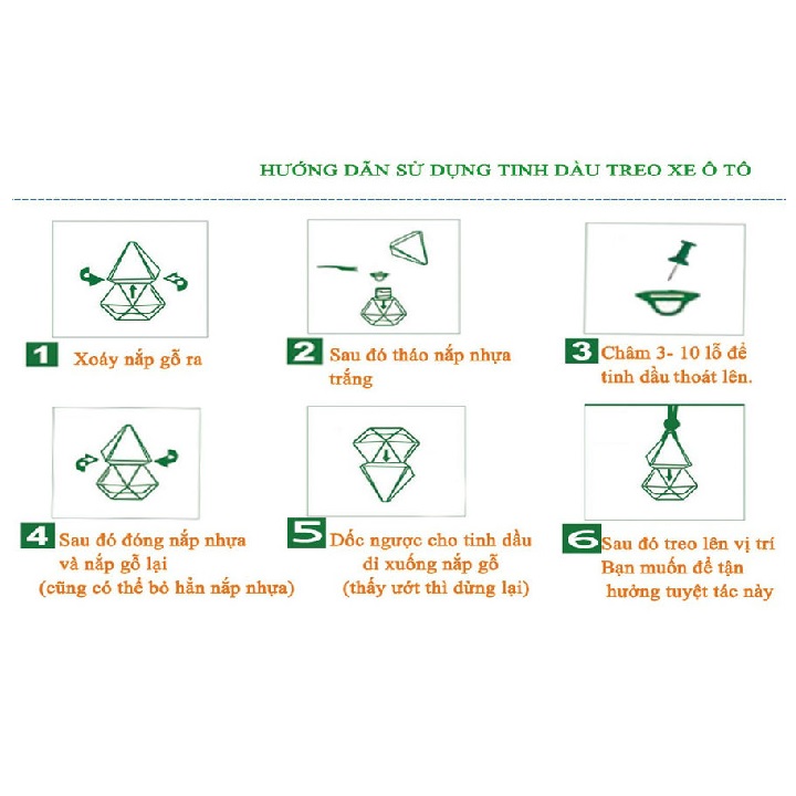 Tinh dầu oải hương treo xe oto, treo tủ quần áo, treo phòng, treo nhà vệ sinh, khử mùi xe mới