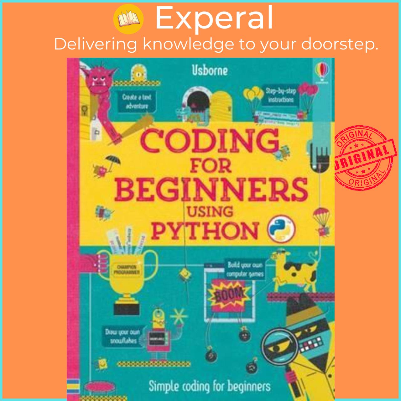 Sách - Coding for Beginners : Using Python by Louie Stowell