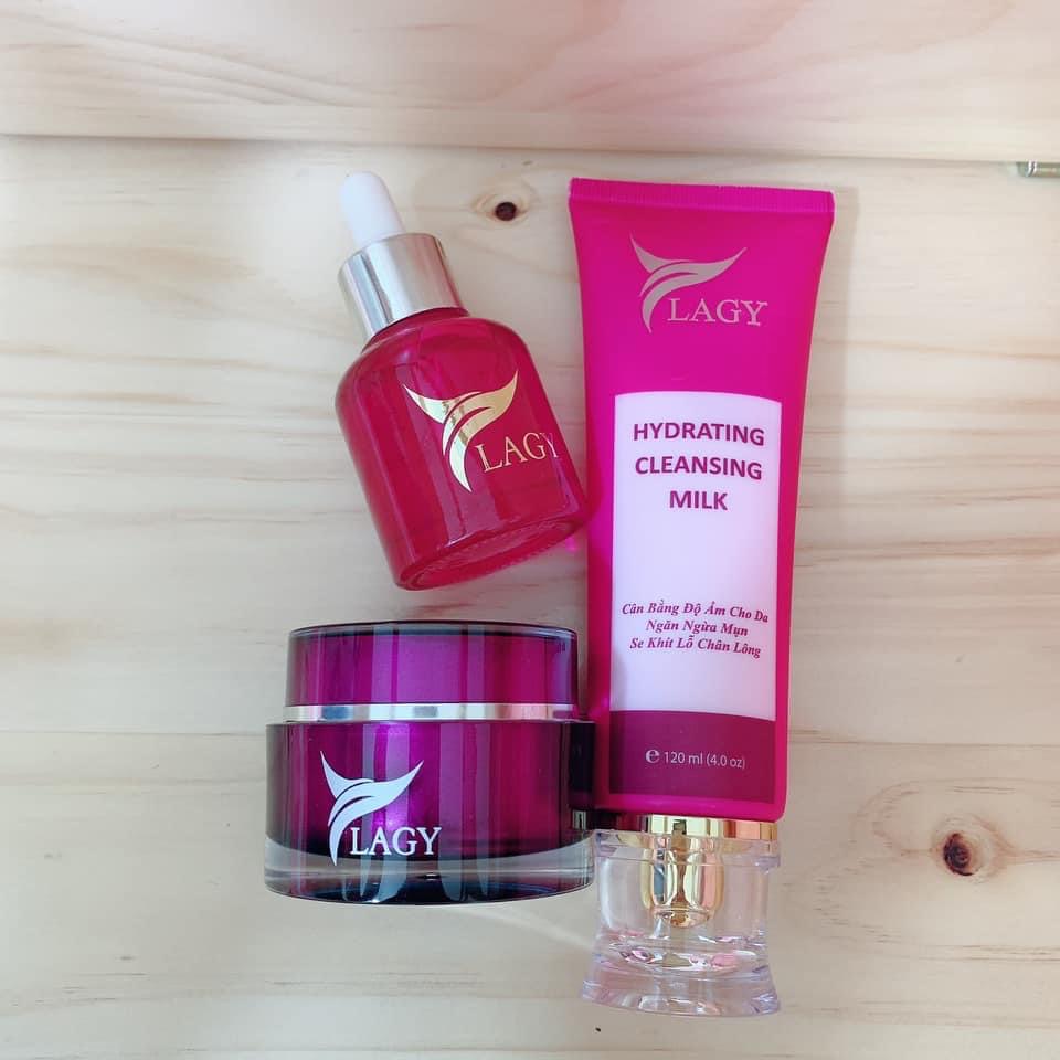 Combo 3 Mỹ Phẩm YLAGY: Kem Face + Serum + Sữa Rửa Mặt