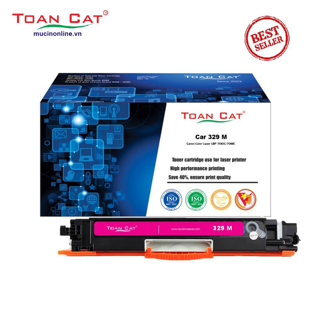 Hộp mực in Toàn Cát Cartridge 329 B/M/Y/C dùng cho máy in màu Canon Color LBP 7010C/7018C HÀNG CHÍNH HÃNG