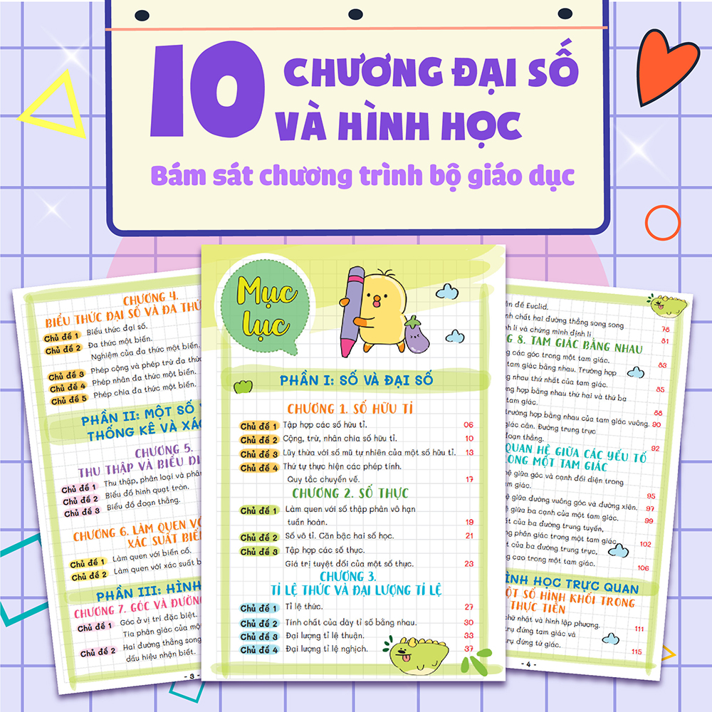 Takenote Sổ tay kiến thức và dạng toán 7