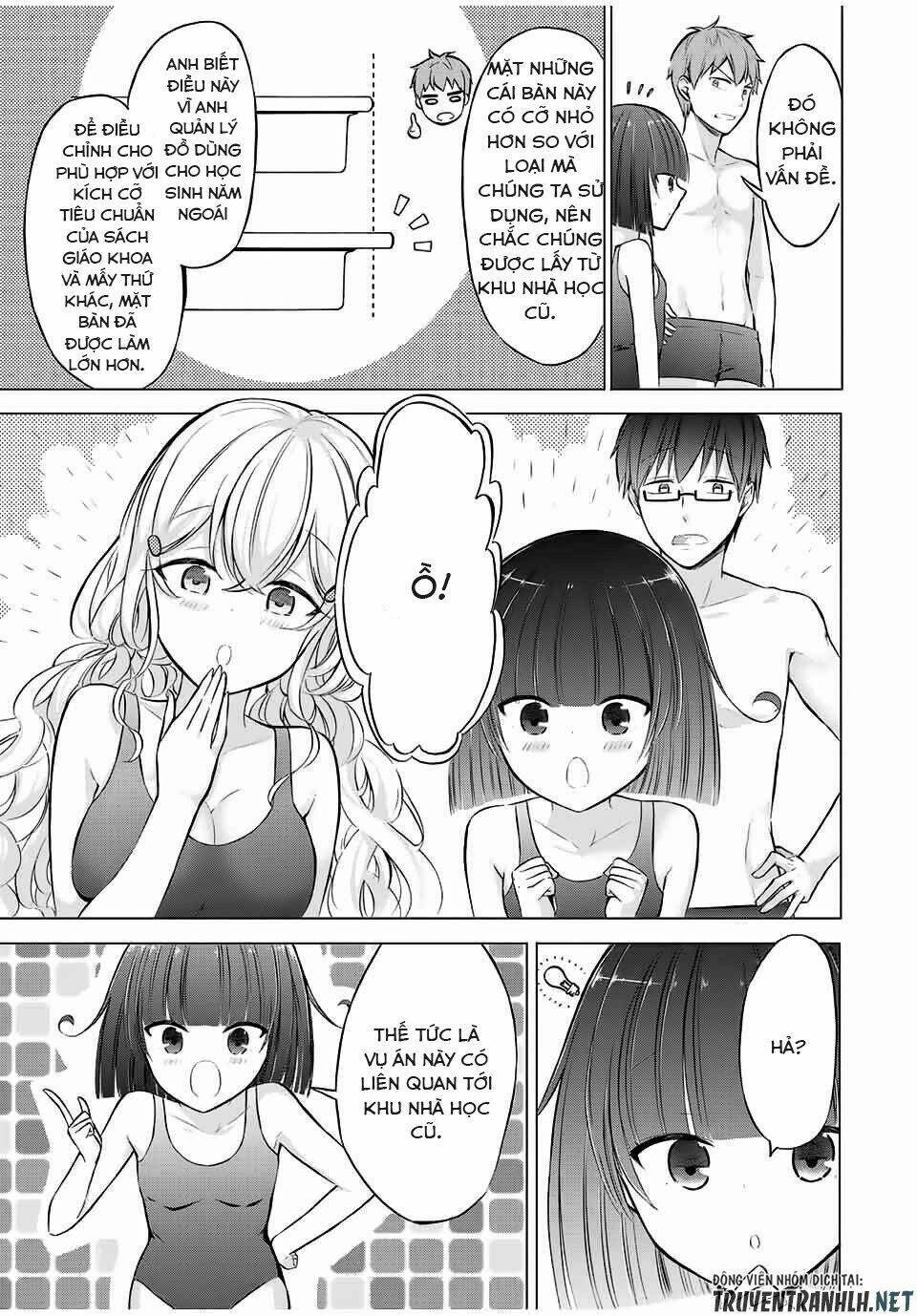 the student council president solves everything on the bed chapter 6.1 12