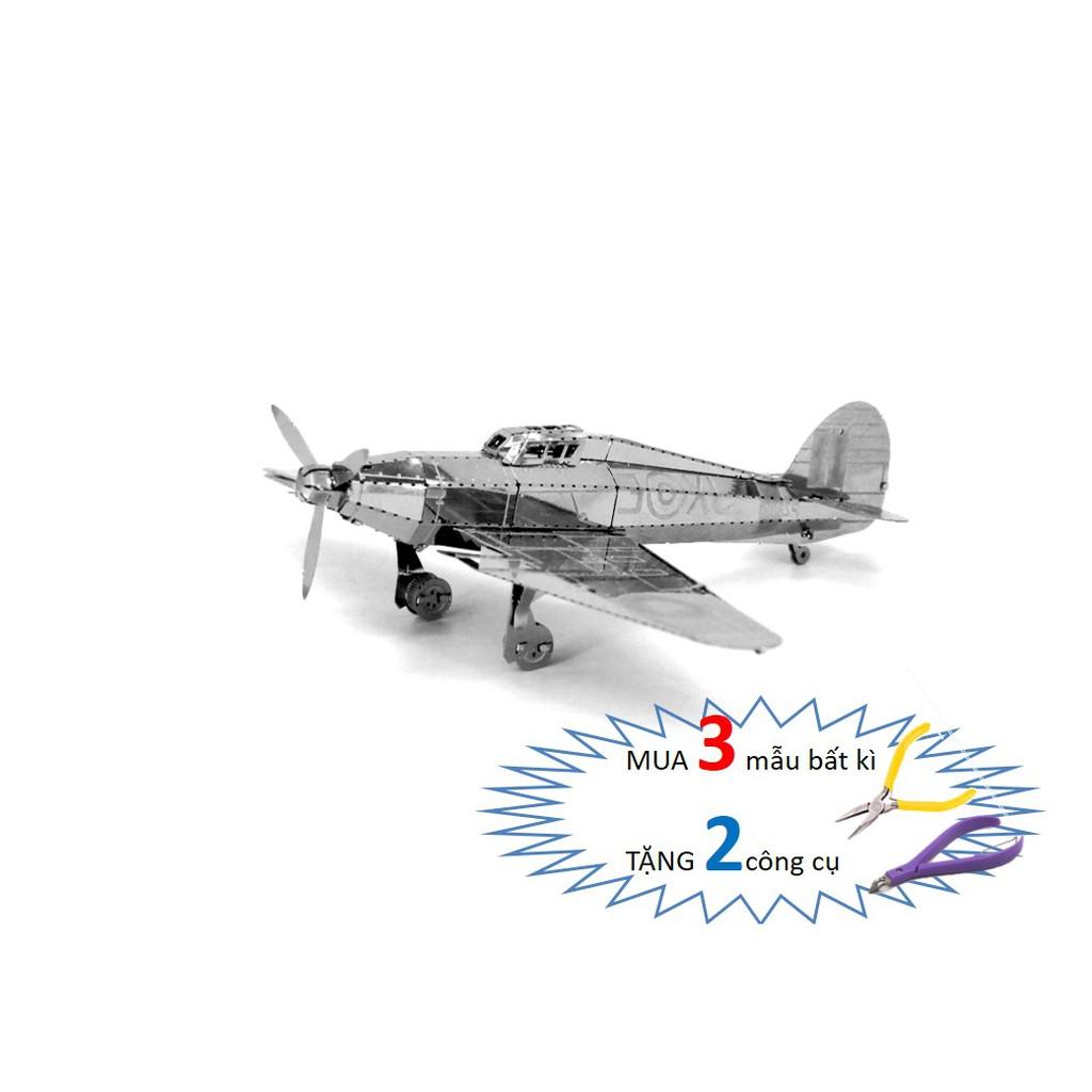 Mô Hình Lắp Ráp 3d Máy Bay Hawker Hurricane