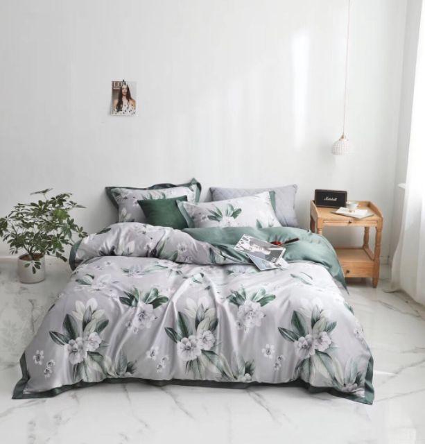 Bộ chăn ga gối lụa tencel 4 món cao cấp