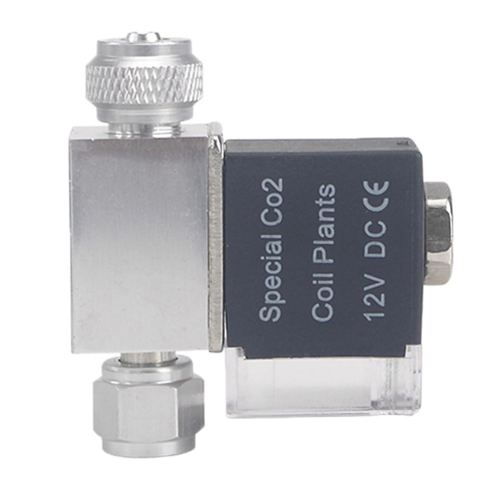 CO2 Aquarium Electric Solenoid Valve Magnetic Valve US Plug