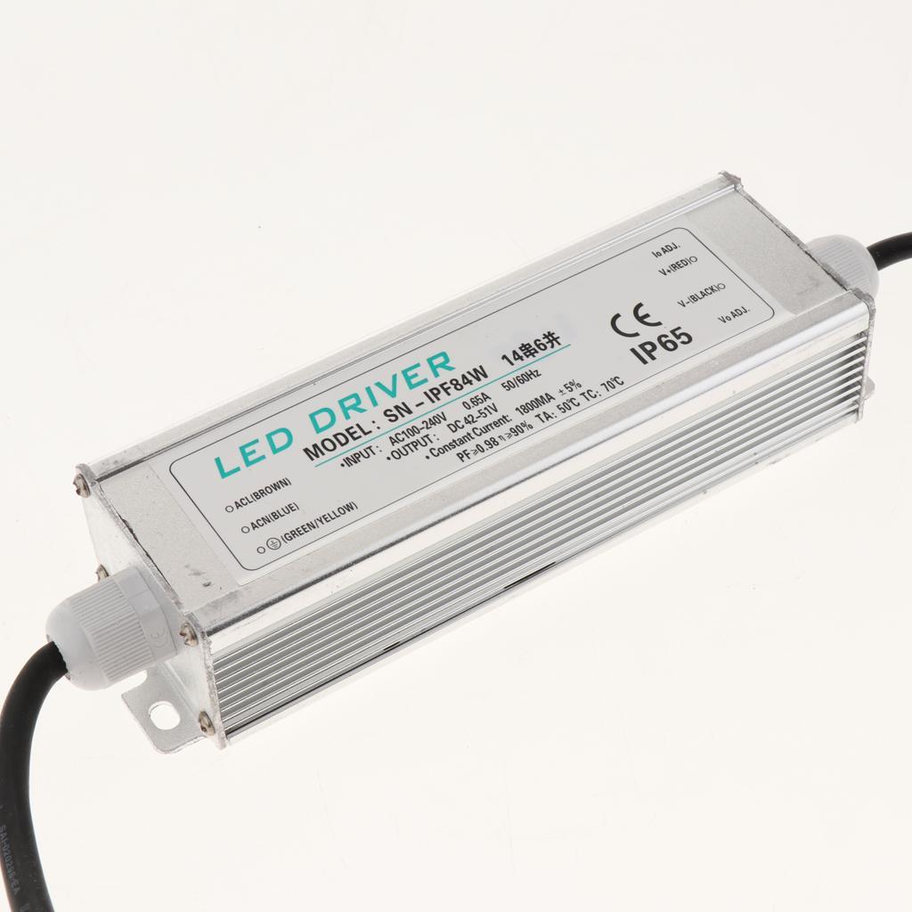 PF0.9 100W 1.8A Rural Lighting Street Light Light Drive Constant Pressure Switch DRIVER Power Supply Outdoor LED Transformer, IP67 Waterproof