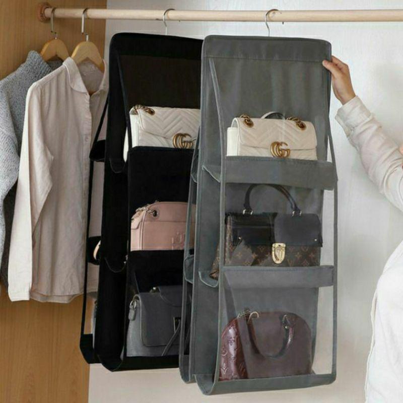 Túi treo đựng bảo quản giỏ sách, túi sách, bóp ví