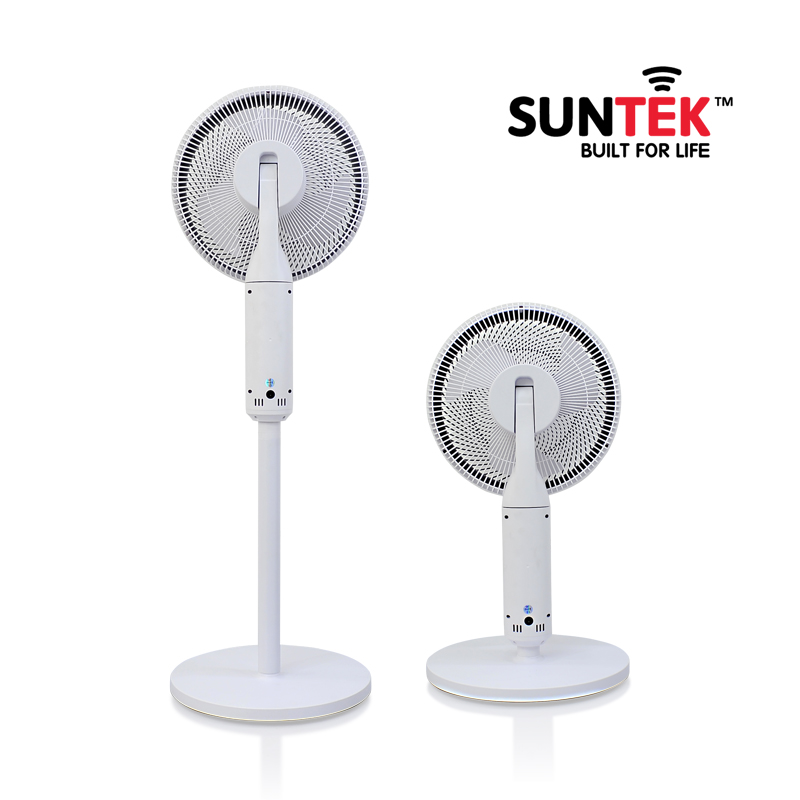 Quạt Năng Lượng Mặt Trời SUNTEK SF-F8 30W - 12 giờ sử dụng | Đảo chiều 360 độ | Có đèn ngủ đuổi muỗi | Sạc dự phòng USB - Hàng Chính Hãng - Bảo hành 2 năm
