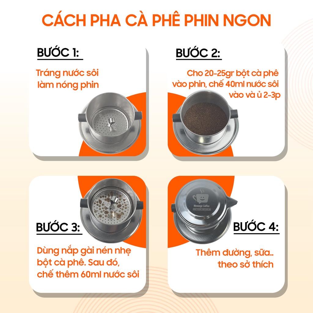 PHIN INOX CÀ PHÊ, Phin pha Cà Phê Cao Cấp bằng Inox, kích thước chuẩn, bền đẹp từ Message Coffee