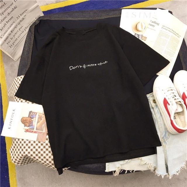 Áo thun tay lỡ form rộng