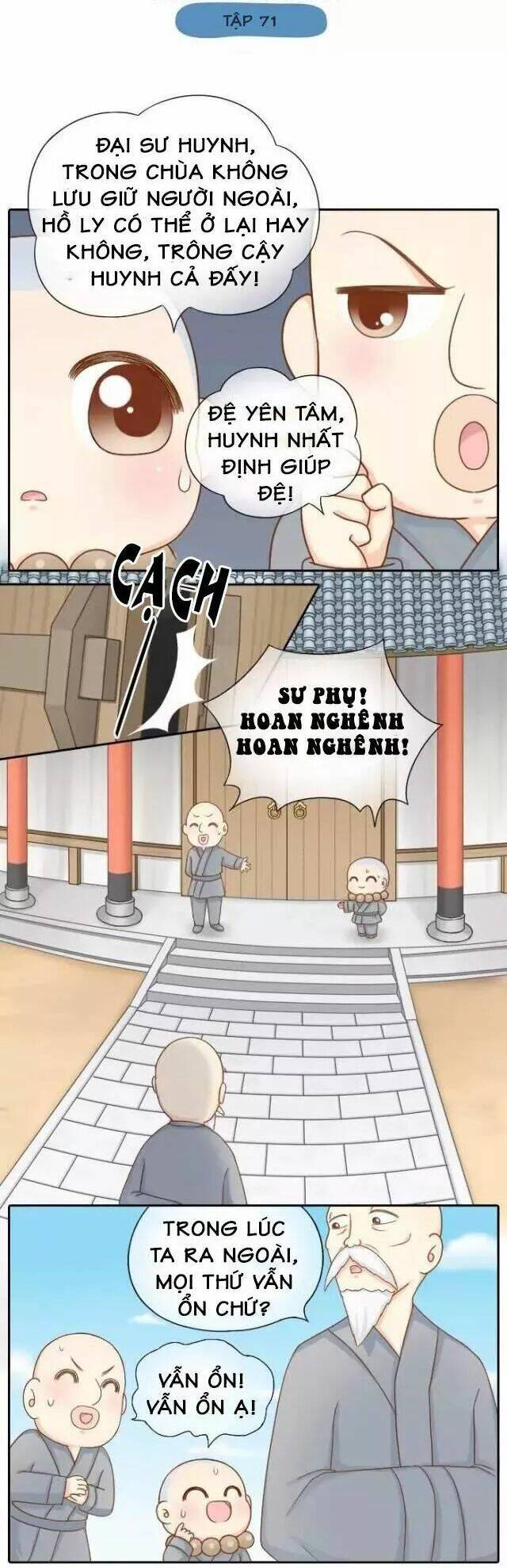 tiểu hồ ly vs tiểu hóa thượng chapter 71 3