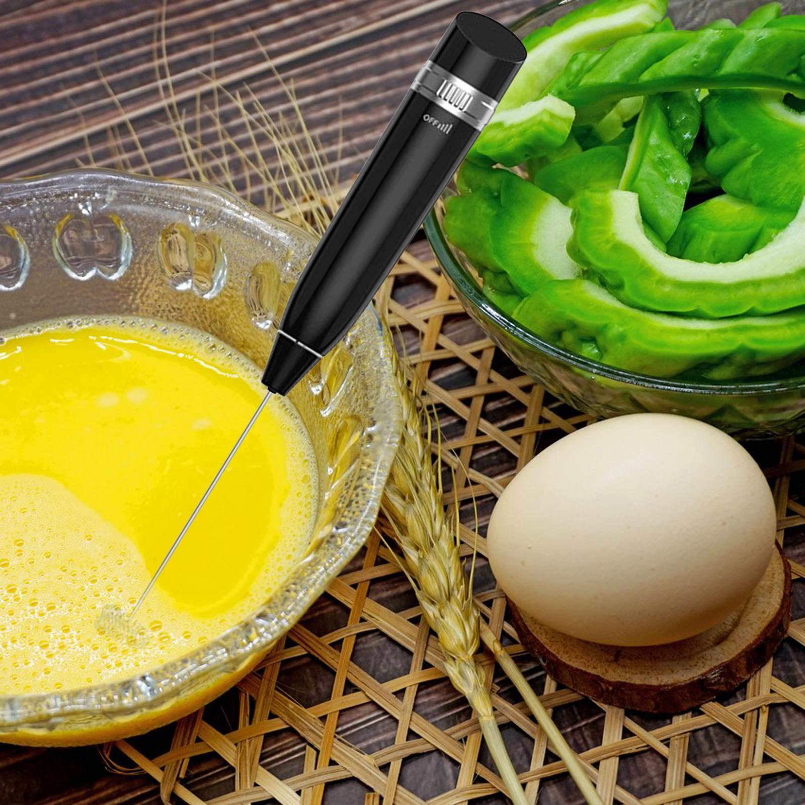 Milk Frother Drink Mixer  Whisk USB Charging for Latte Cappuccino