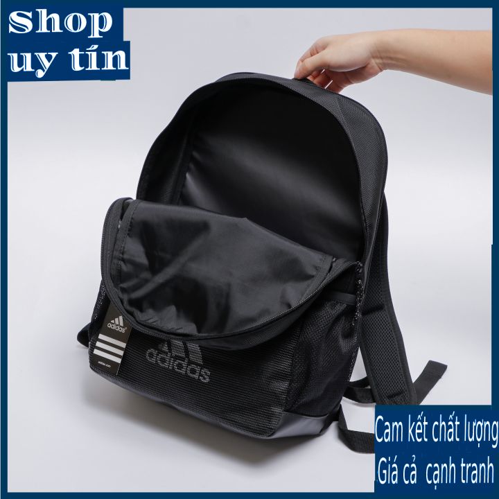 Freeship - BALO ADD LOGO IN MẶT TRƯỚC PHỐI LƯỚI CÓ NGĂN LAPTOP RIÊNG