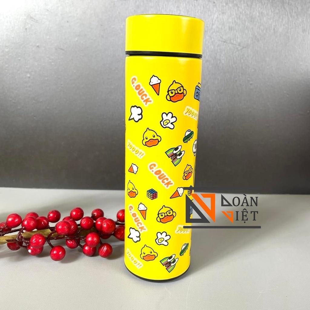 BÌNH GIỮ NHIỆT INOX SUS 304 500ml -GIỮ NHIỆT LÂU , RUỘT INOX 304, vỏ nhựa PP.