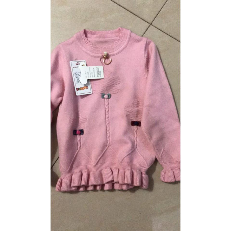 Áo len bé gái