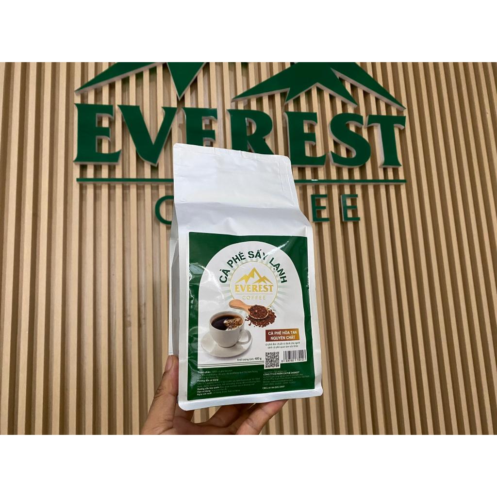 Cà Phê Đen Sấy Lạnh 100% Nguyên Chất Blend EVEREST COFFEES. Hàng Xuất Khẩu Chất Lượng Quốc Tế. Tiêu Chuẩn FDA Hoa Kỳ