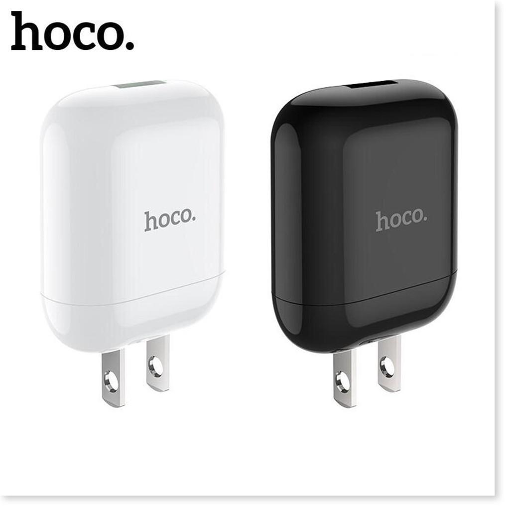 Combo cốc sạc và cáp sạc Hoco HK2 Micro 3.4A được thiết kế với chân sạc dạng dẹt, hàng chính hãng