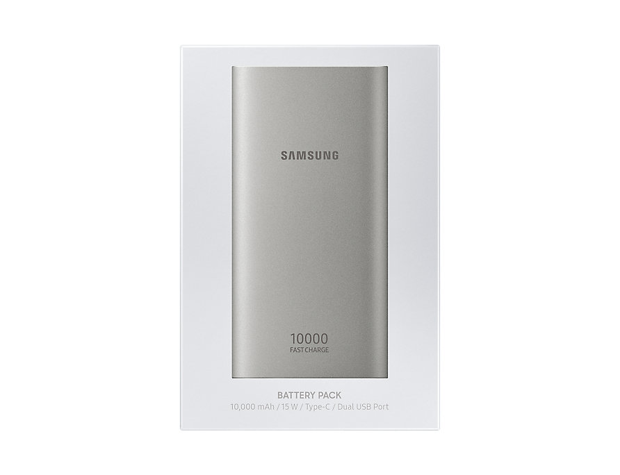 Pin Sạc Dự Phòng Samsung EB-P1100 10000mAh Hỗ Trợ Sạc Nhanh QC 2.0 - Hàng Chính Hãng