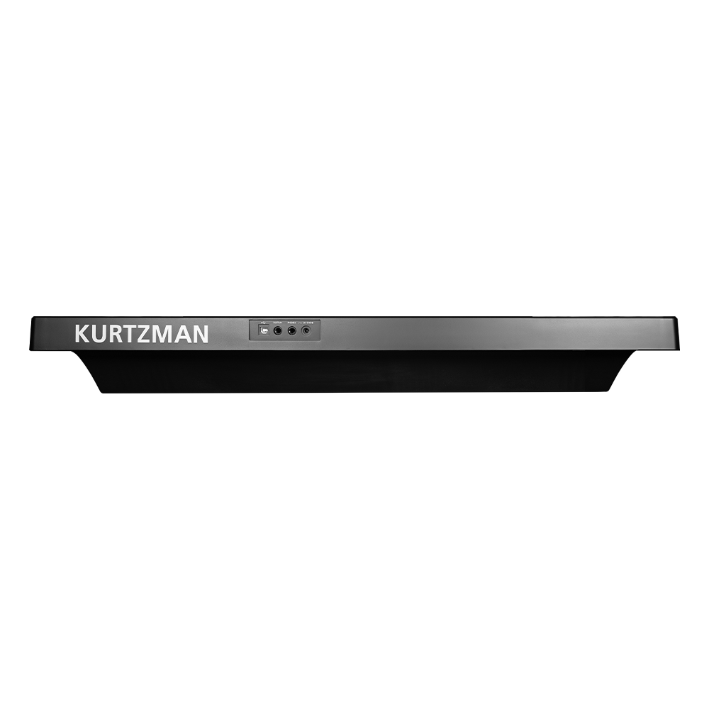 Đàn Organ điện tử/ Portable Keyboard - Kzm Kurtzman K200 - Perfect Starter keyboard - Màu đen - Hàng chính hãng