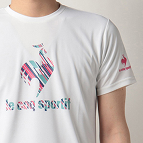 Áo T-Shirt le coq sportif nam - QTMTJA01-WHT