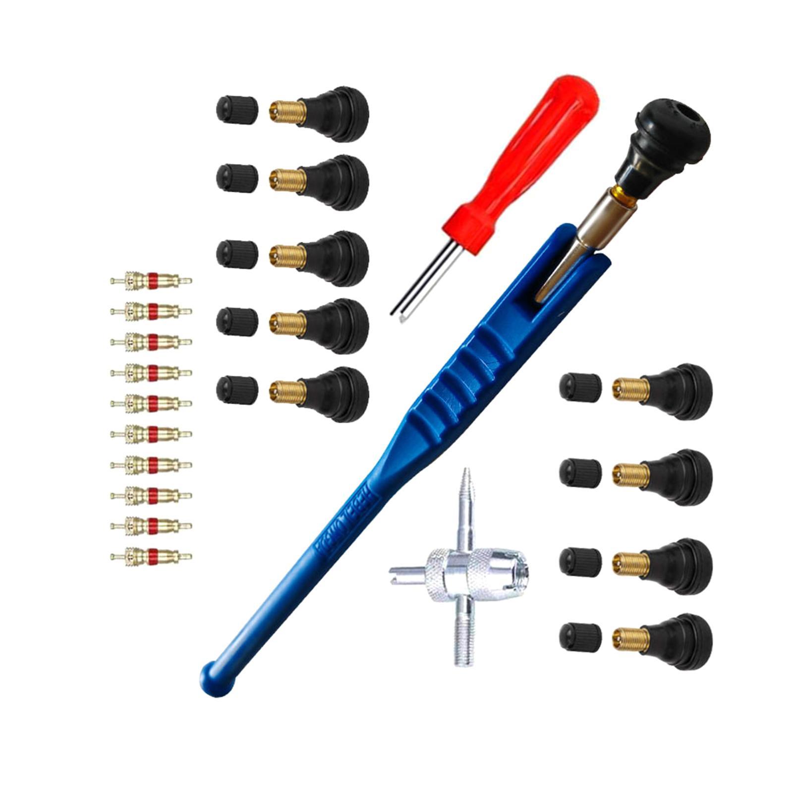 23 Pieces Tyre Removal Tool ,Tyre Repair Tool /Multifunctional/ Tire Stem Puller Tools Set for Car /Truck /Motorcycle