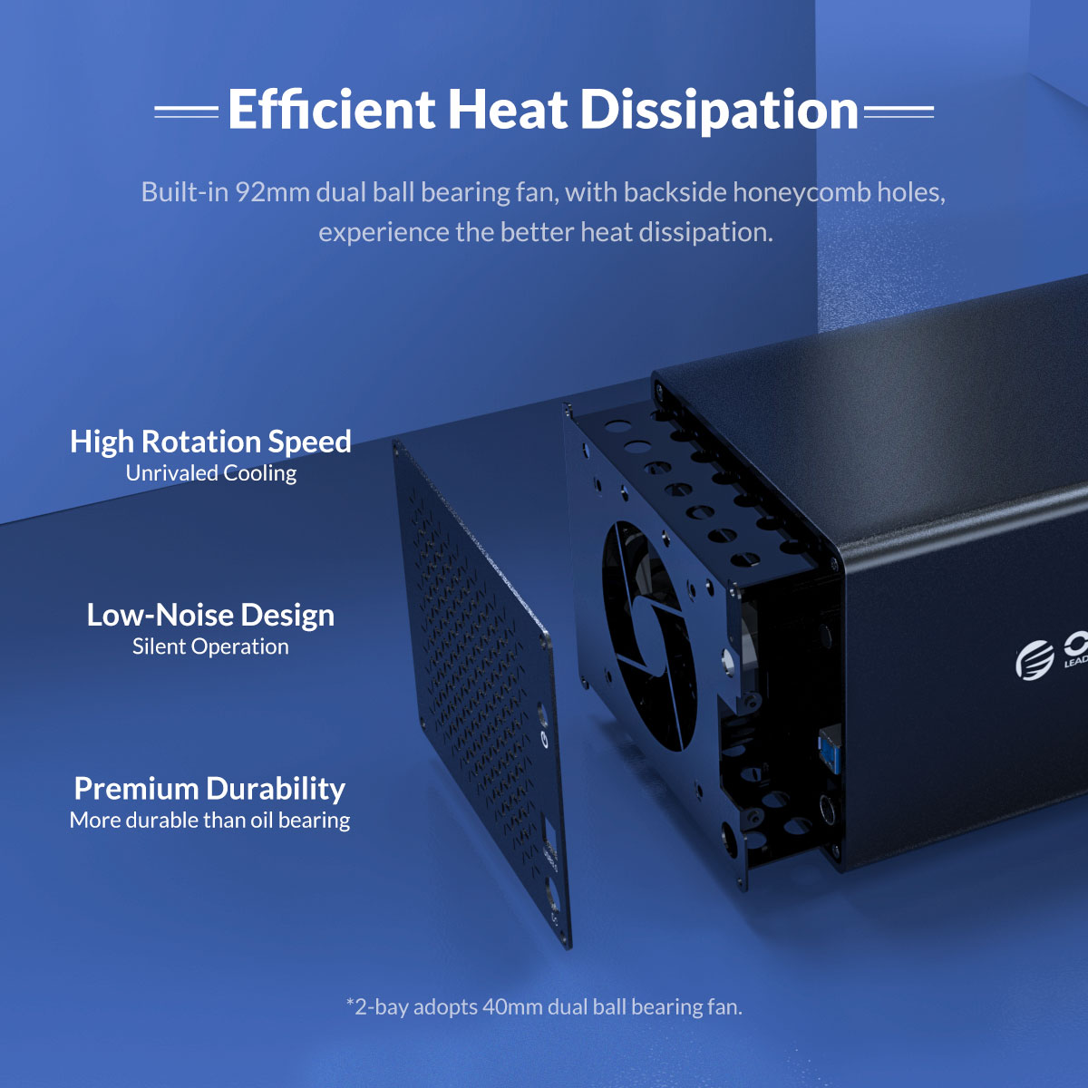Hộp Ổ Cứng Orico NS500U3 3.5" 5 khe cắm SATA 3 USB 3.0 Type B - Hàng Chính Hãng