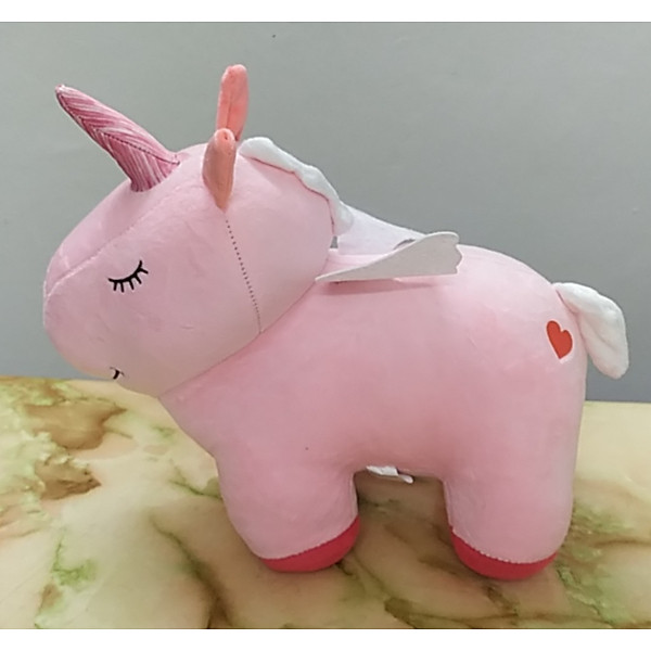 Thú nhồi bông ngựa kỳ lân - Size 30cm - Quà tặng gấu bông kỳ lân sừng siêu dễ thương - Gối ôm mềm mịn cho bé Ngủ Ngon Đáng Yêu Thú Bông