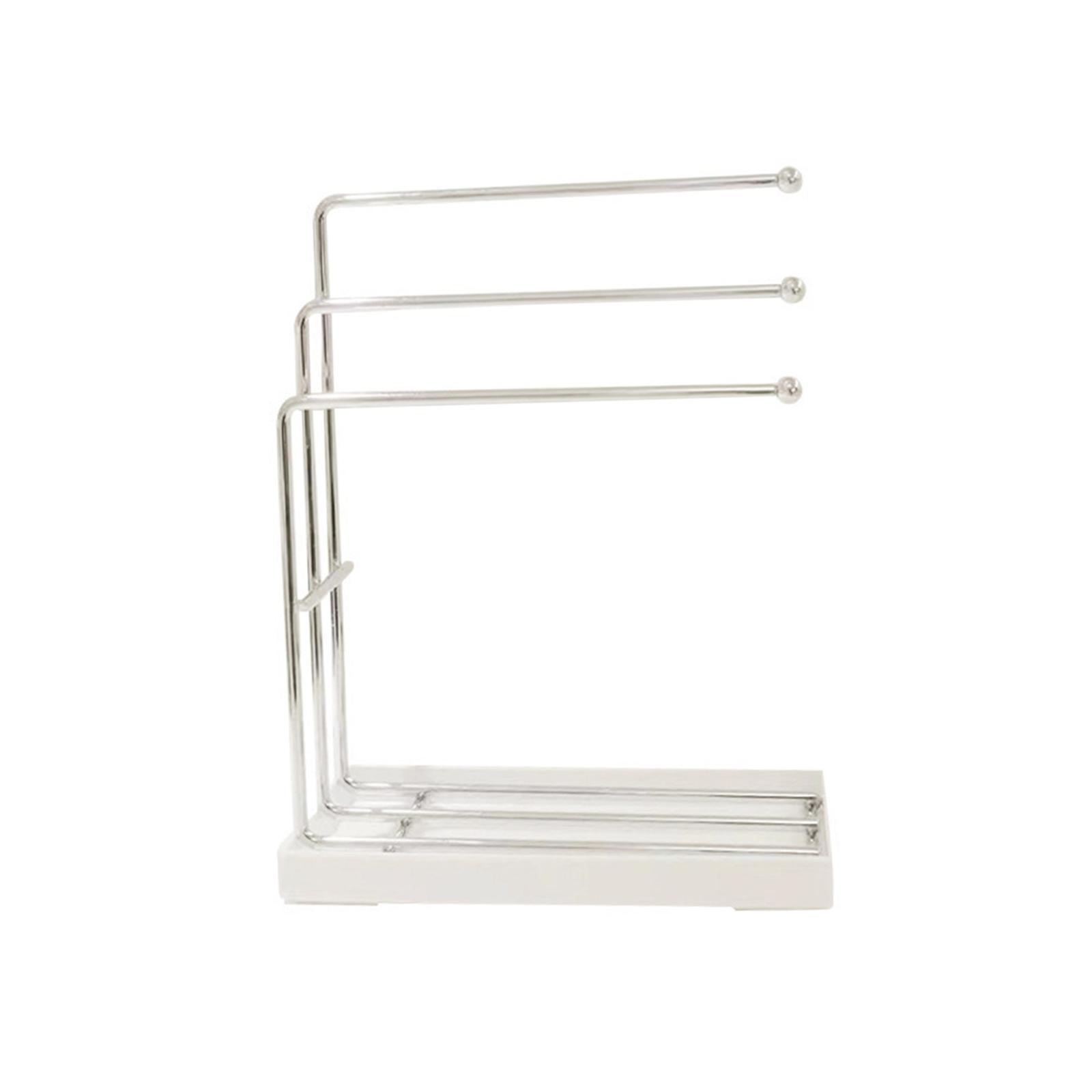 Sink Drain Tray Organizer Sink Drain Rack for Kitchen Countertop