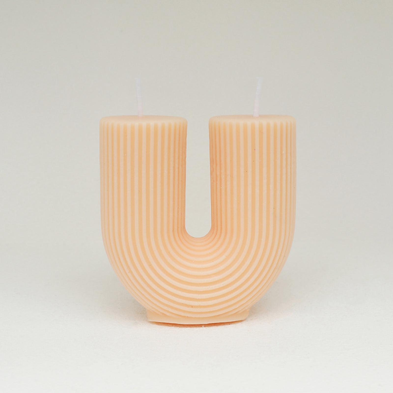 Geometric Scented Candles Home Decorative Soy Candle