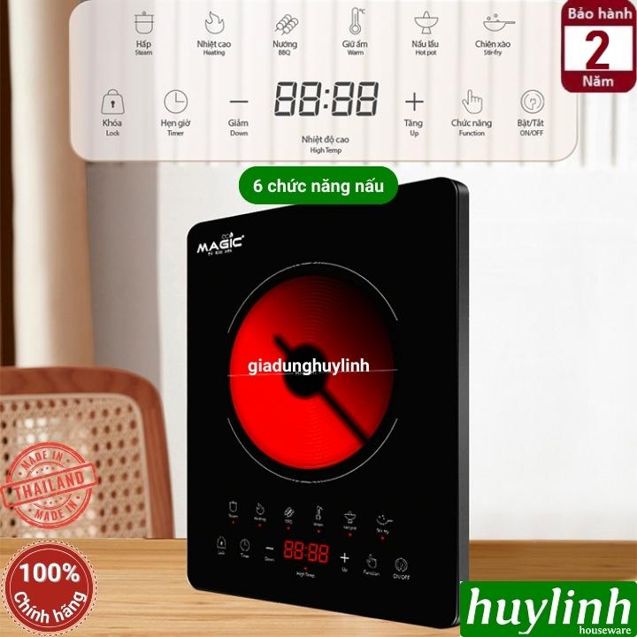 Bếp hồng ngoại đơn Magic ECO AC-202 - 2000W - Made in Thái Lan - Hàng chính hãng