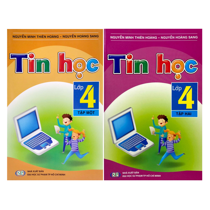 Sách - Combo Tin học Lớp 4 - Tập 1 + 2