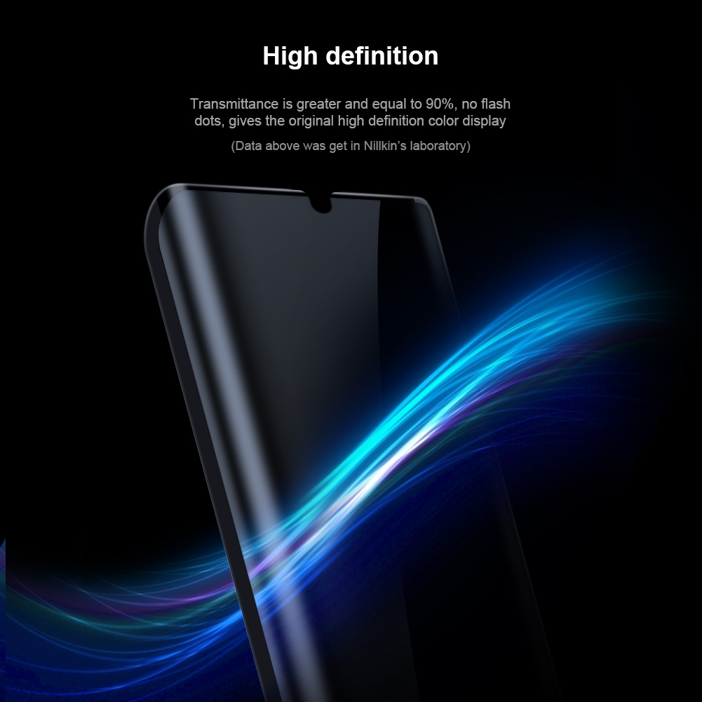 (Mua 1 tặng 1) Tấm dán màn hình curved film full viền 3D cho Samsung Galaxy S22 Ultra hiệu Nillkin Full Glue Screen Protector có độ mỏng chỉ 0.23mm, mặt vát cạnh 2.5D ôm sát toàn bộ viền, tặng kèm khung tự dán dễ dàng dán tại nhà - Hàng nhập khẩu