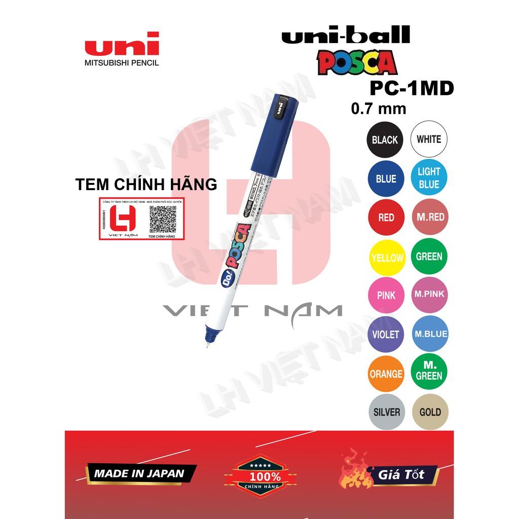 Bút vẽ UNI-BALL Posca (0.7mm) PC-1MD