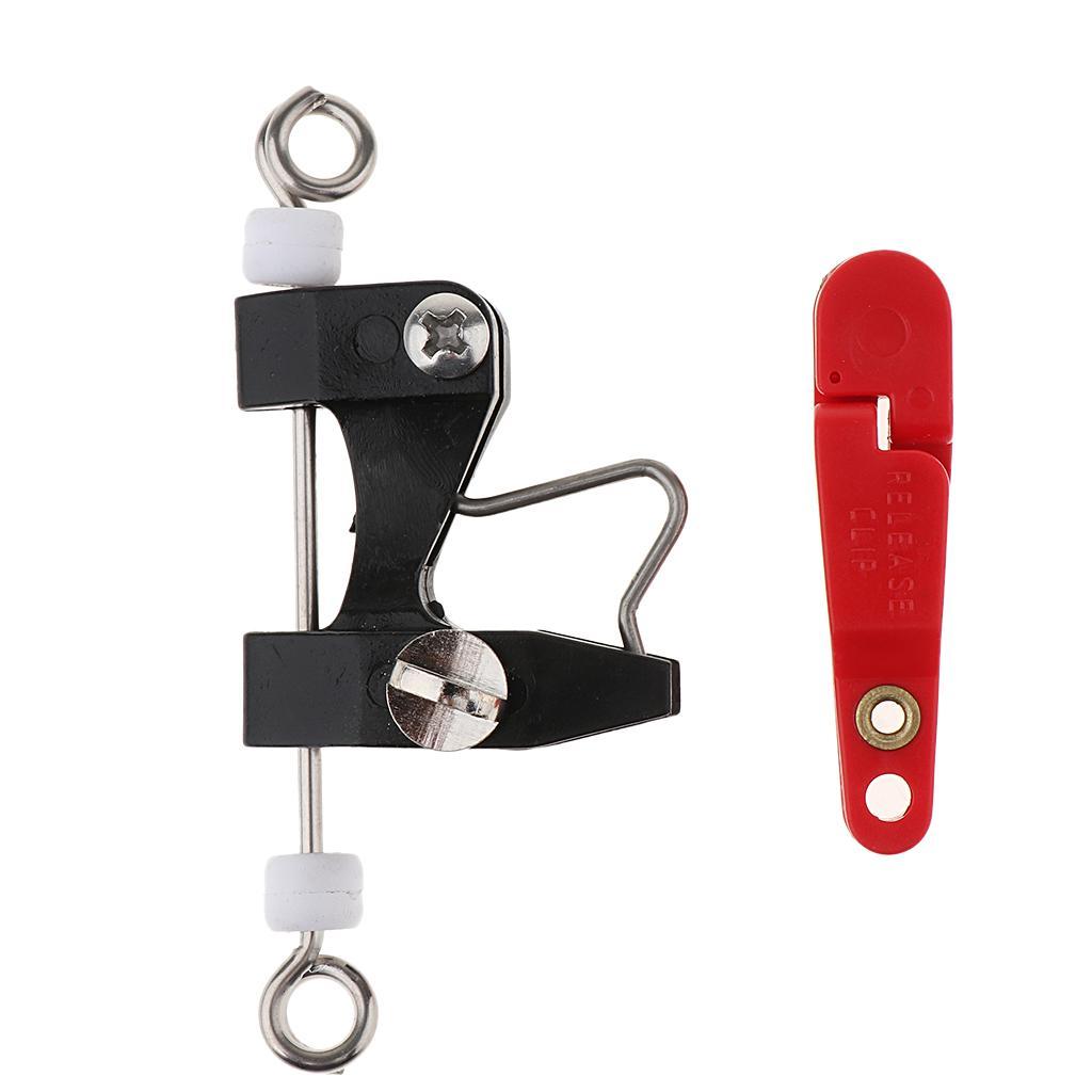 Downrigger Release Clip Boat Trolling Clip + Heavy Tension Snap Release Clip for Boat Kayak Fishing