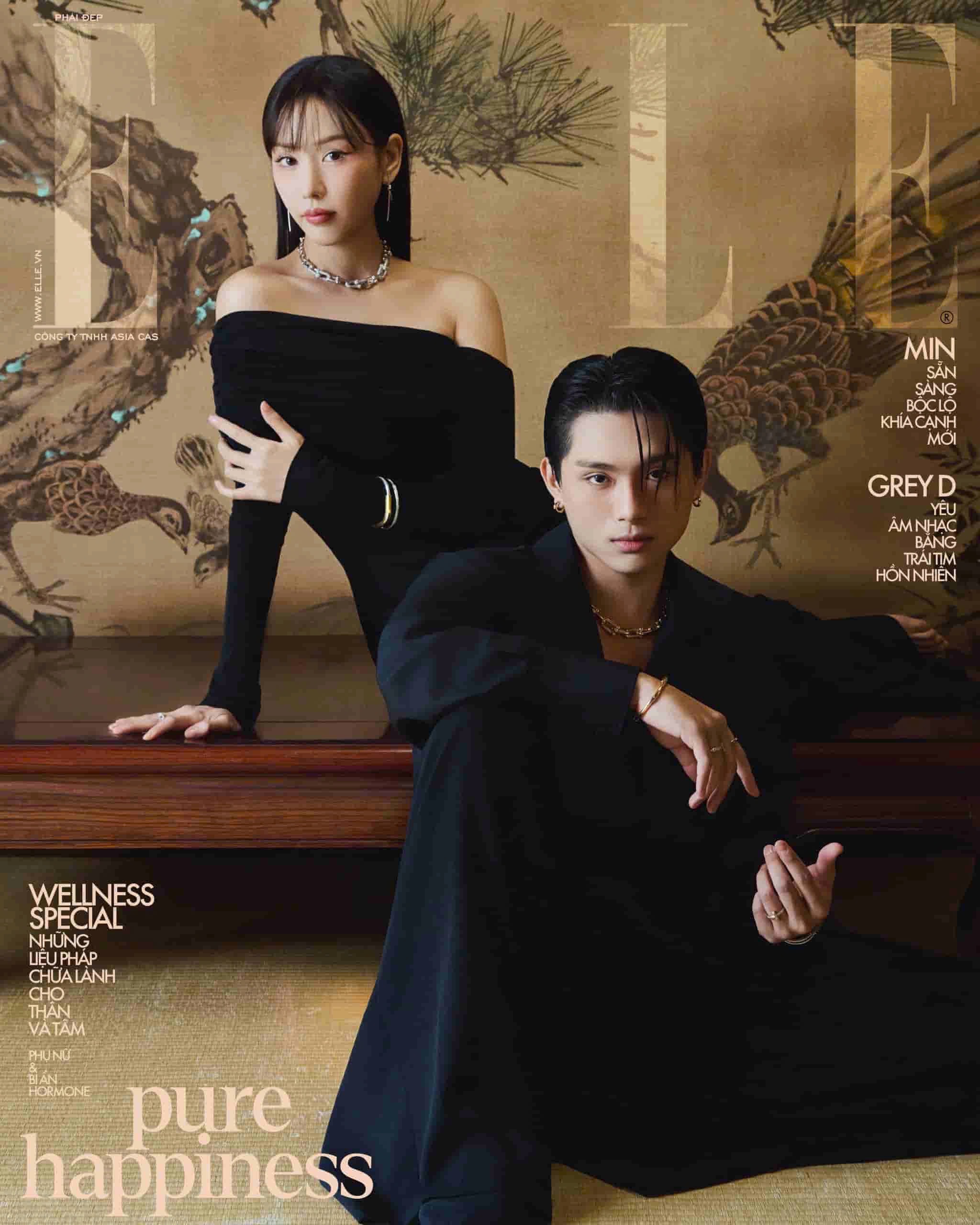 Tạp chí ELLE tháng 8/2024 - MIN GREY D