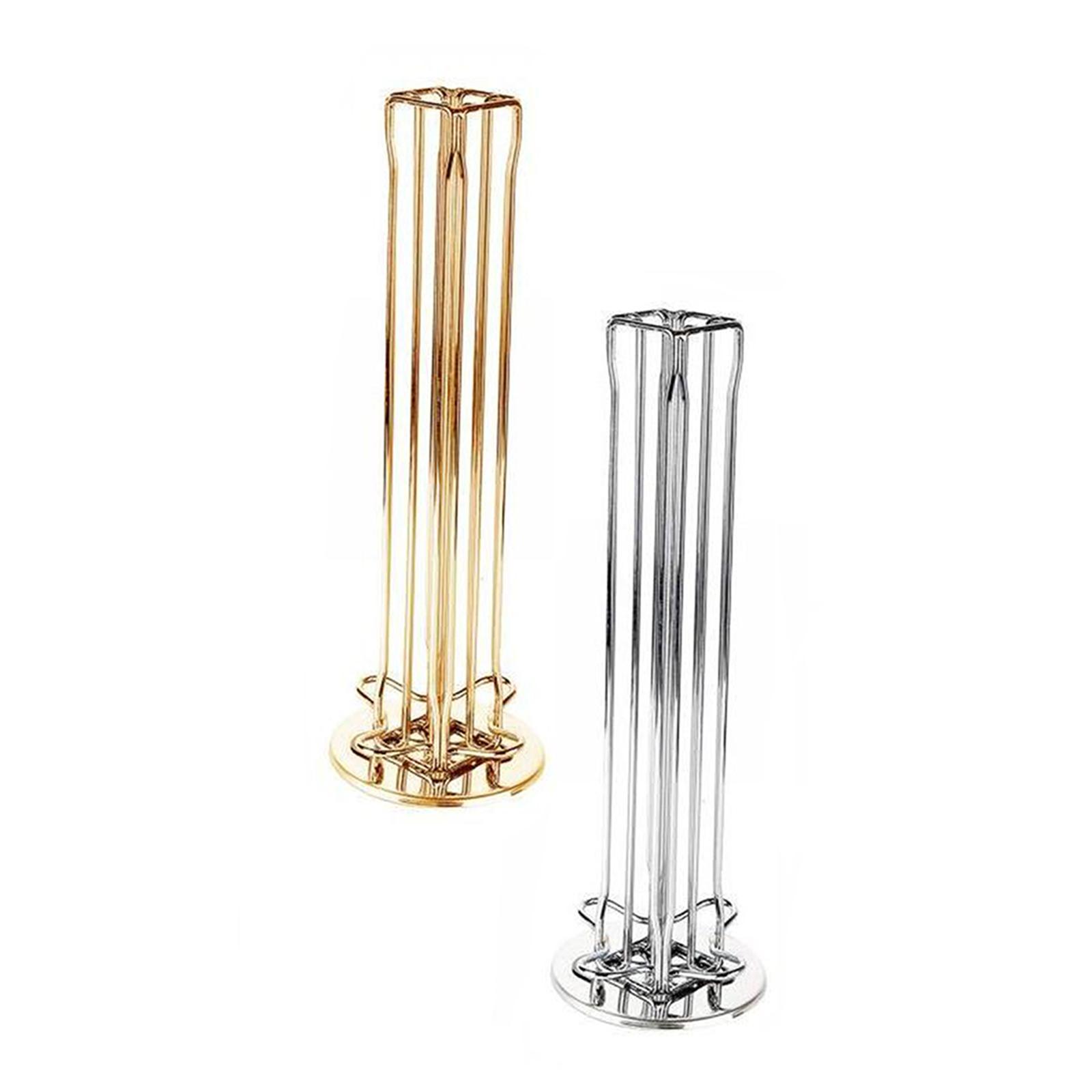 2x Iron Wire Coffee Pod Rack Tower for  Coffee Bar 40