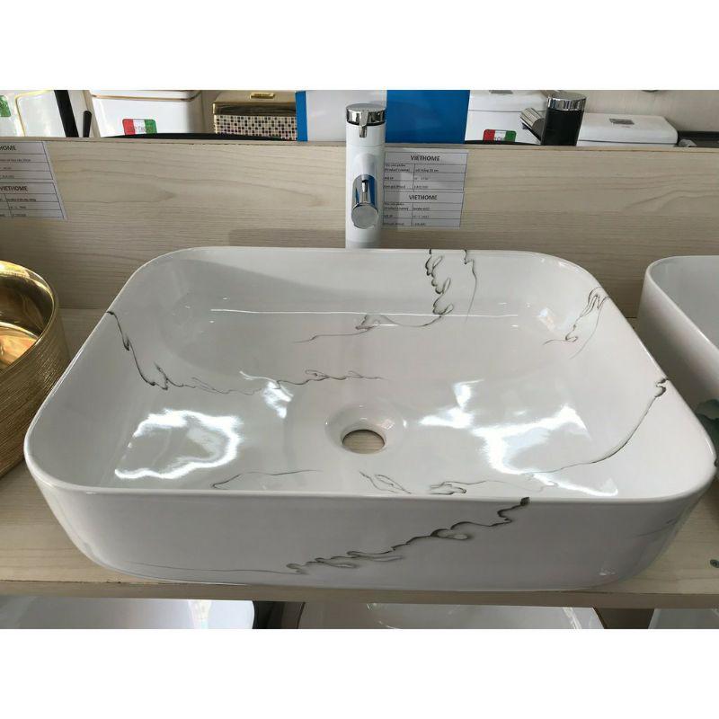 LAVABO VUÔNG PHONG CÁCH NGHỆ THUẬT BẮC ÂU