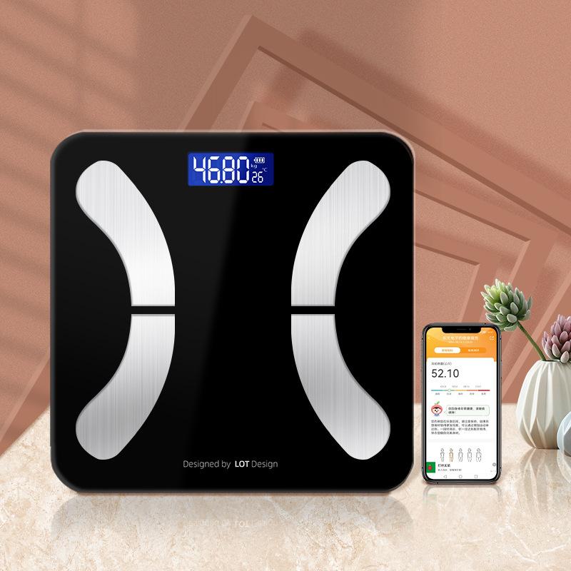Phong cách mới nhất rất nhiều tùy chỉnh quy mô mỡ cơ thể quy mô bluetooth thông minh tại nhà để đo dữ liệu cơ thể chất béo quy mô trọng lượng cân điện tử