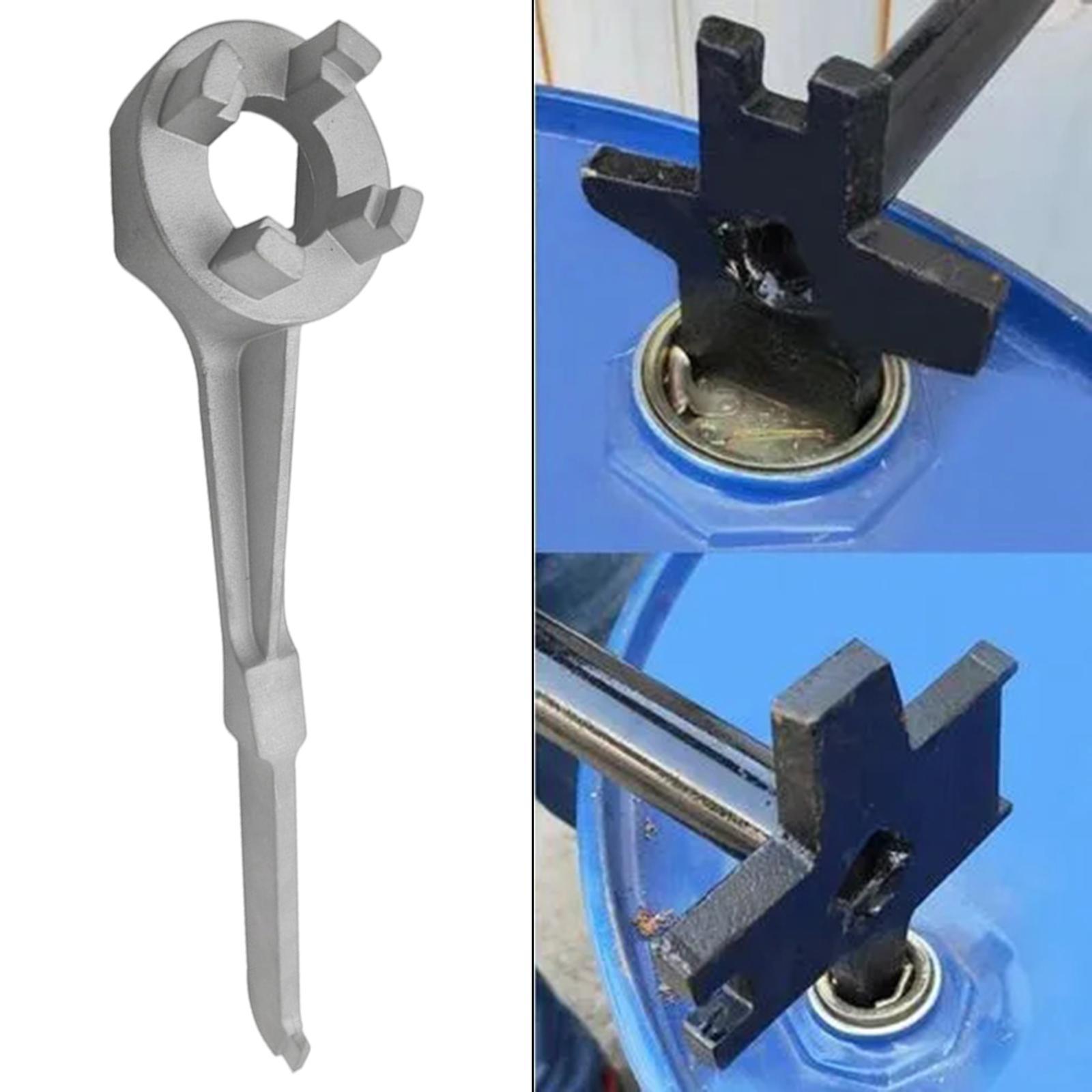 255mm Oil Drum Cover Wrench 2" & 3/4" 10/15/20/30/55 gallons for Accessories