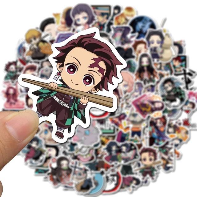 Sticker dán cao cấp DEMON SLAYER Cực COOL ms#120