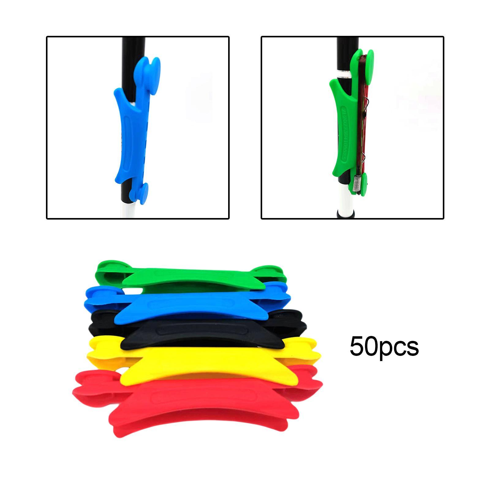 50 Pieces Fishing Wire Board Portable Fishing Coiling Board Accessories