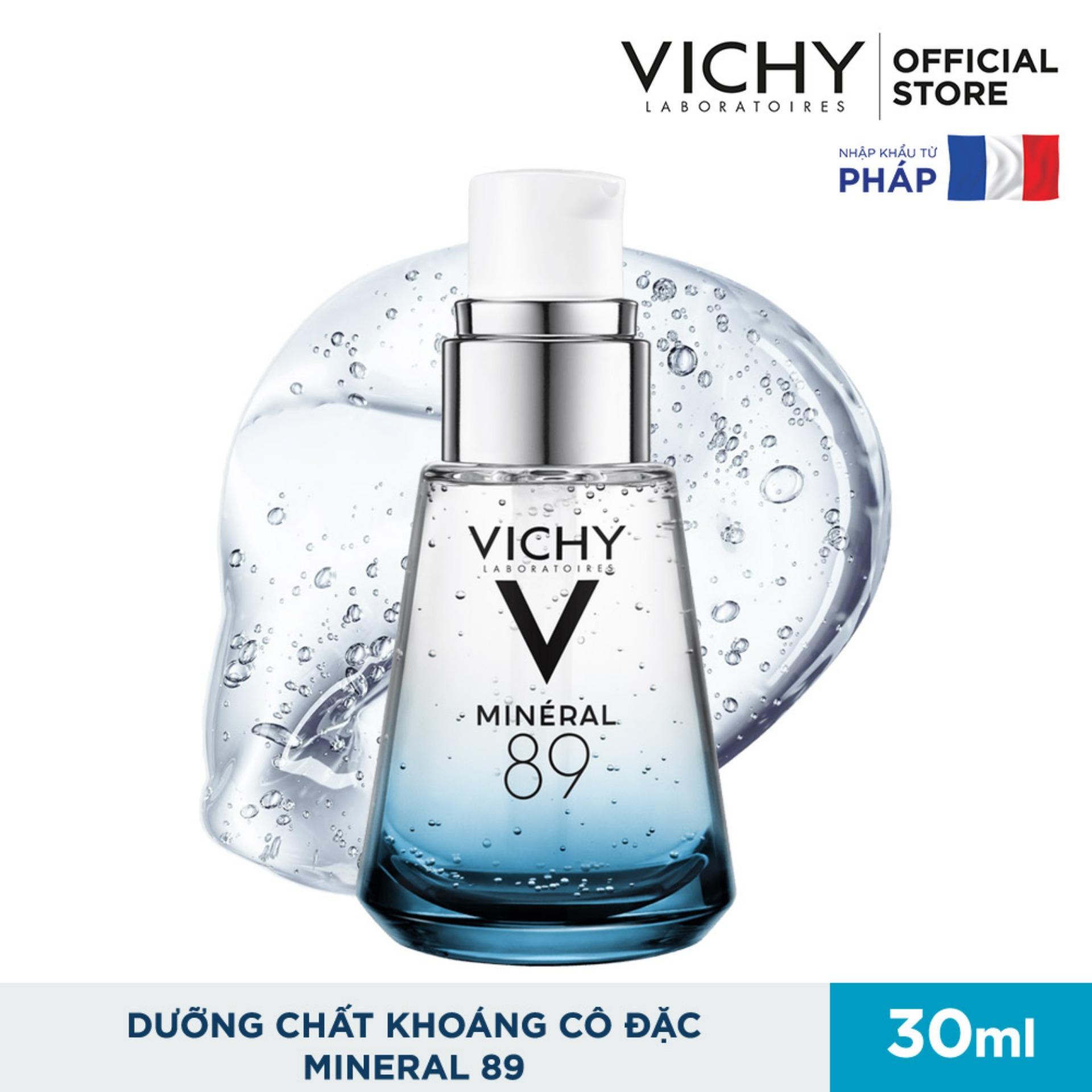 Dưỡng Chất Giàu Khoáng Chất Vichy Mineral 89 Giúp Da Sáng Mịn Và Căng Mượt 30ml