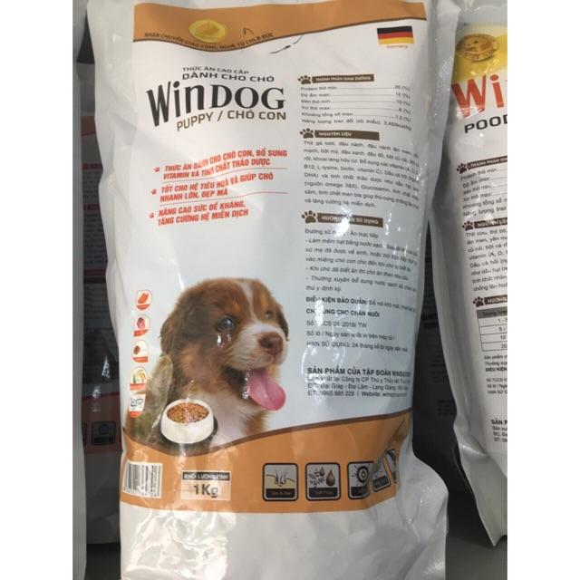 Thức Ăn Hạt Khô Cho Chó Con Windog Puppy 1kg