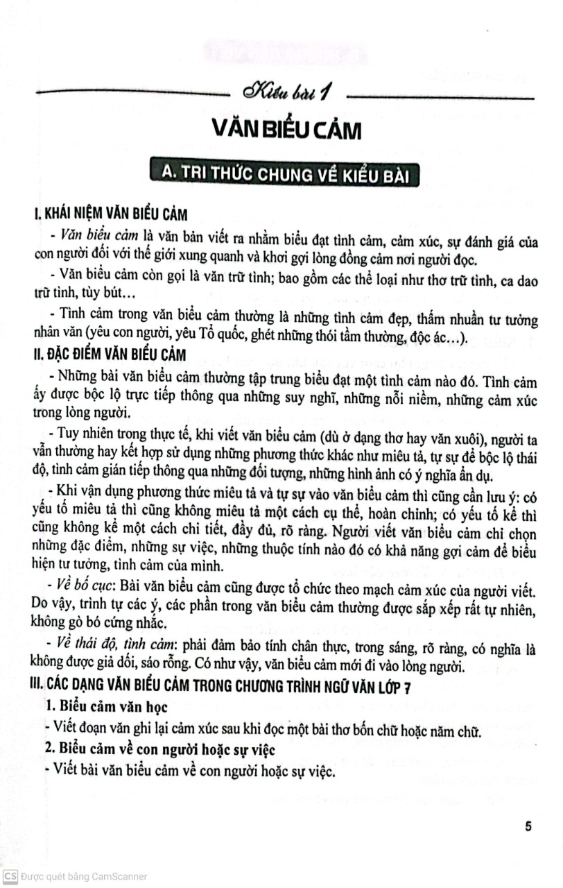 Hướng Dẫn Nói Và Viết Văn Biểu Cảm - Tự Sự - Thuyết Minh Lớp 7 (Biên Soạn Theo Chương Trình gdpt mới)